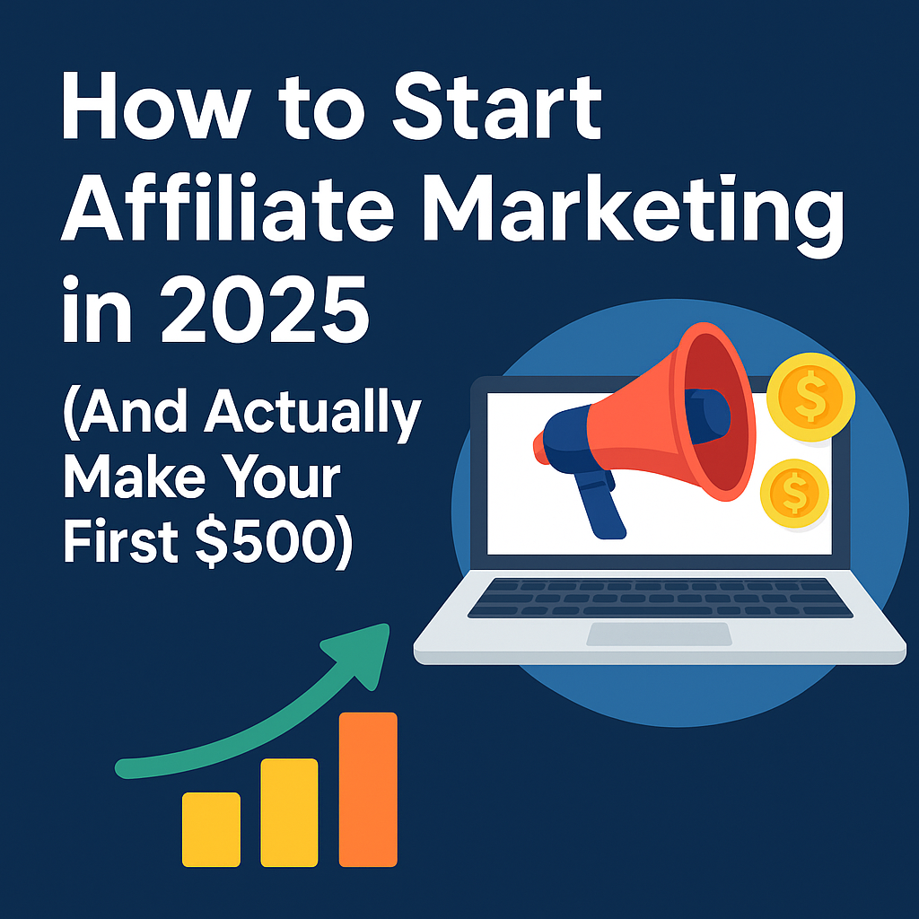How to Start Affiliate Marketing in 2025 (And Actually Make Your First $500)